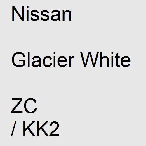 Nissan, Glacier White, ZC / KK2.